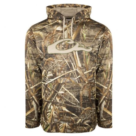 Drake Waterfowl Camouflage Performance Hoodie Men’s Large - Picture 1 of 7